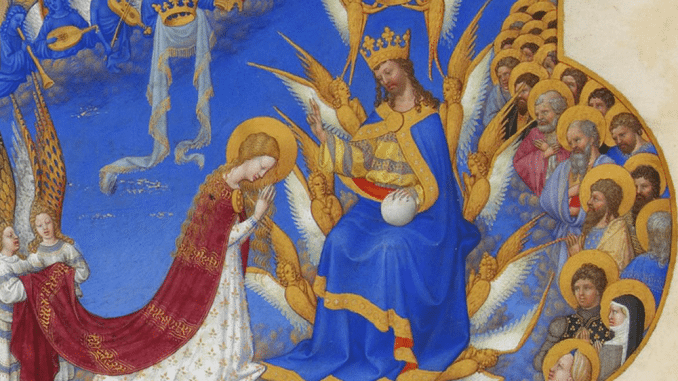 Folio_60v_-_The_Coronation_of_the_Virgin