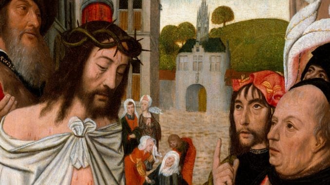 Ingratitude du monde - Christ montré au peuple, Jan Mostaert - Metropolitan Museum of Art