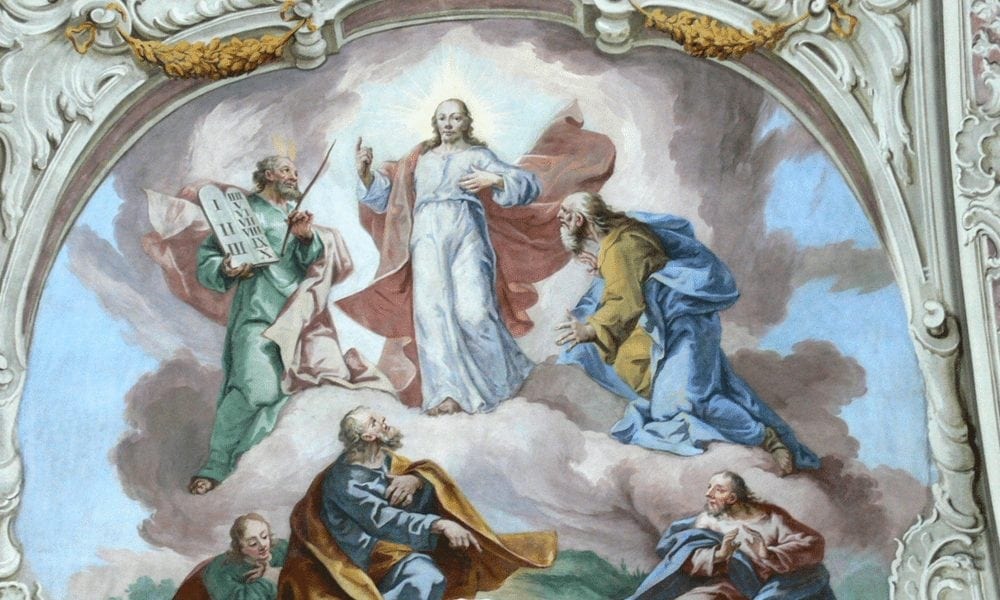 Gloire de Dieu au moment de la Transfiguration